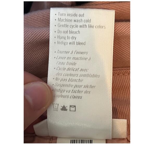 Paige pants Rianne Slash Pocket Chino pink size 30 - Picture 7 of 7